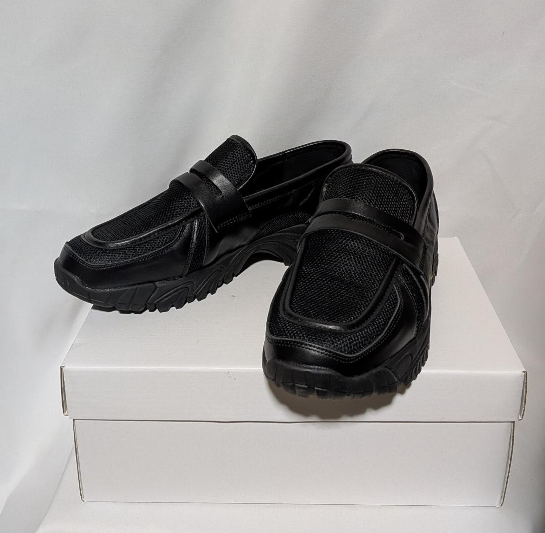 OPENING ACT　VIBRAMソールリアルレザーローファースニーカー　42 中古・古着通販】vibram (ビブラム) OPENING act (オープニングアクト