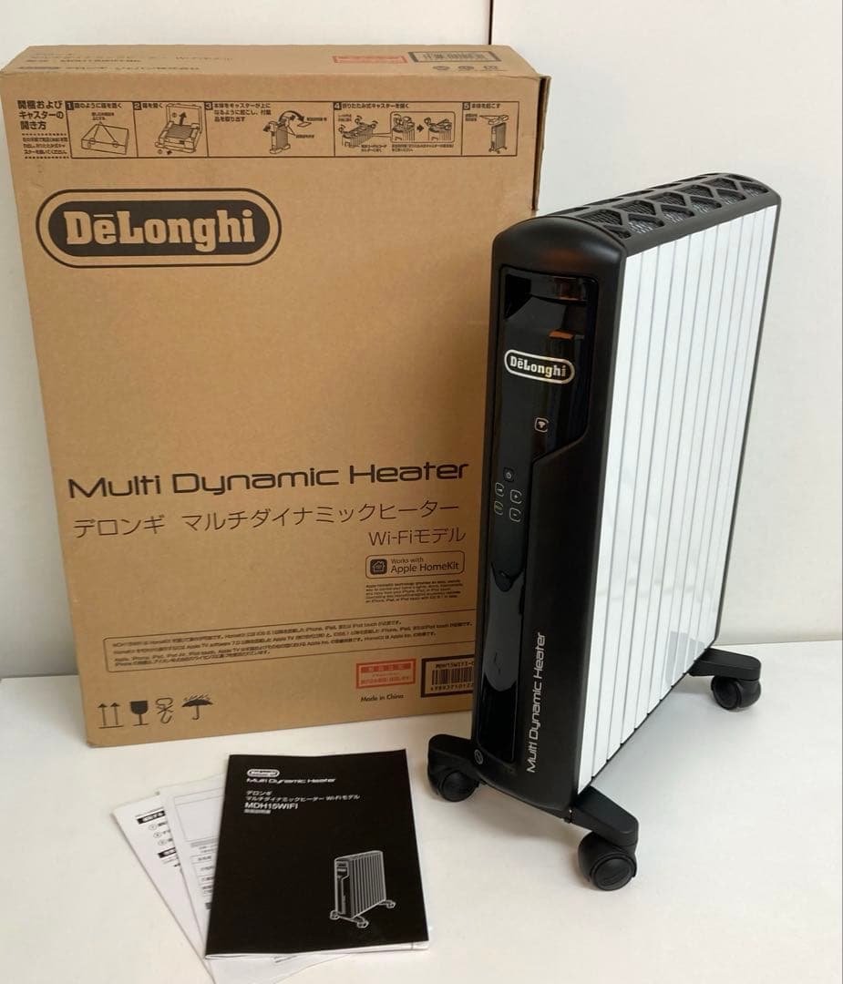 A681-5 デロンギ マルチダイナミックヒーターMDH15WIFI-BK MDH15WIFI-BK マルチダイナミックヒーター ピュアホワイト＋マット