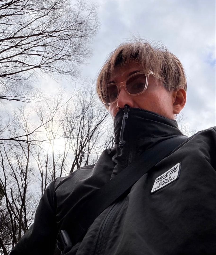 キムタク M&M ナイロン フリース リバーシブル ジャケット 同型同色