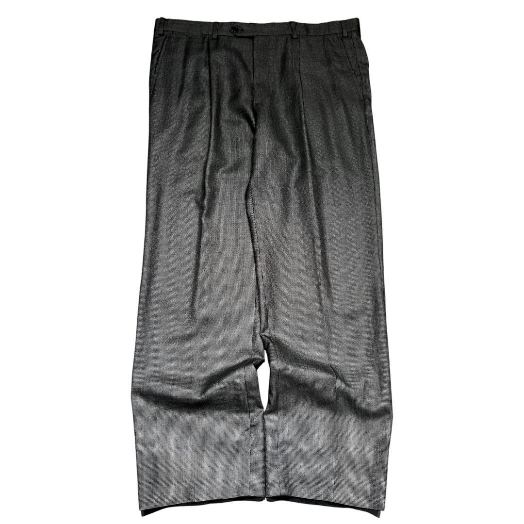 ARMANI COLLEZIONI ライトウール ドレープ ワイドスラックス - メルカリ