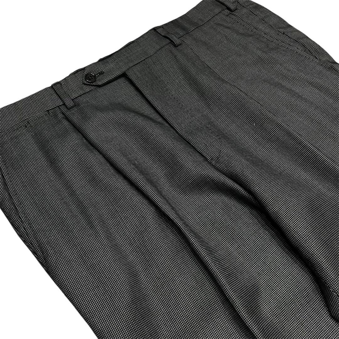 ARMANI COLLEZIONI ライトウール ドレープ ワイドスラックス - メルカリ