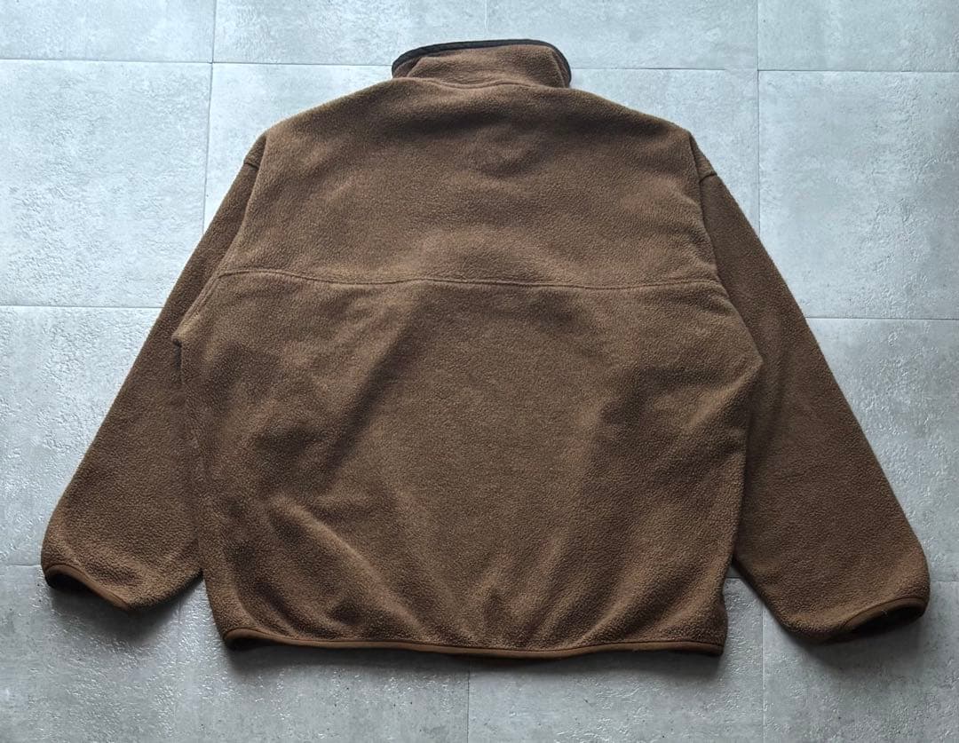 90s ジャマイカ製 パタゴニア シンチラ スナップT ブラウン Lサイズ