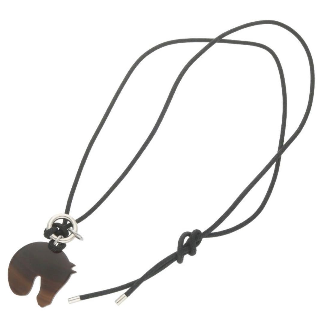 エルメス HERMES タッタソール ネックレス(総重量8.23g) 午年 馬