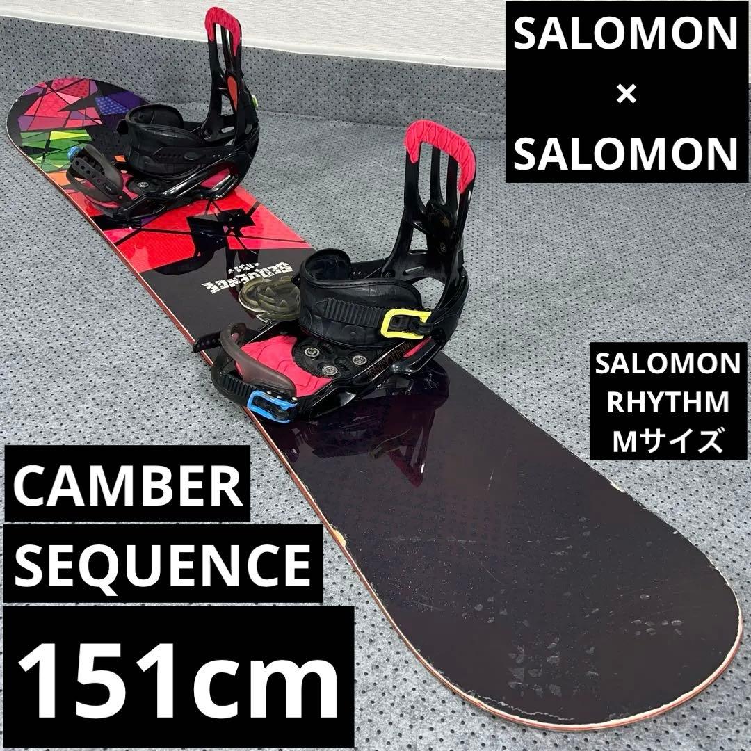 １５回使用 SALOMON SEQUENCE 151cm×RHYTHM Mサイズ 楽天市場】24-25 SALOMON RHYTHM サロモン リズム 新作 メンズ
