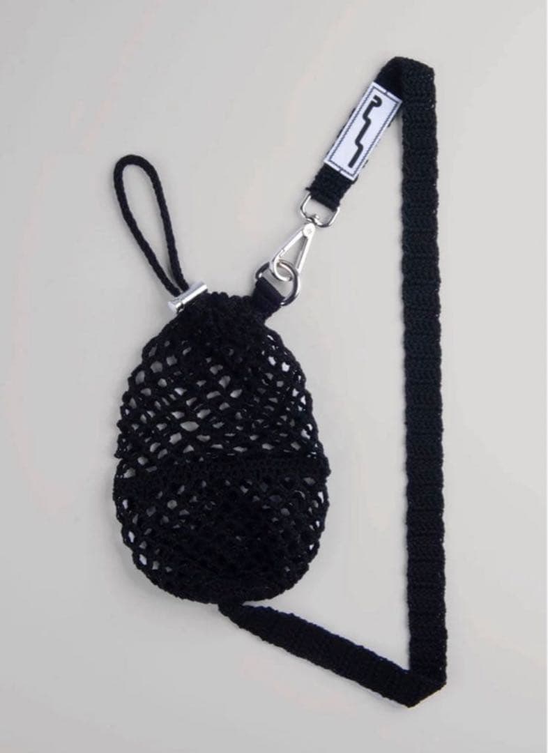 ショルダーバッグ SSU Mesh Crossbody Bag Black Black Mesh Japanese Crossbody Shoulder Bag | Maison Margiela