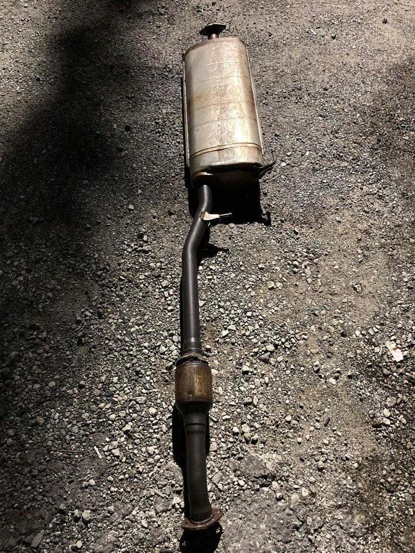 ヴェルファイア20 純正中間マフラー トヨタ 20系アルファード/ヴェルファイア純正 中間パイプ + マフラー