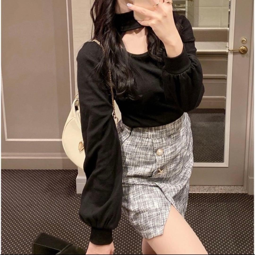 フロントオープンハイネックトップス［sf713］ - メルカリ