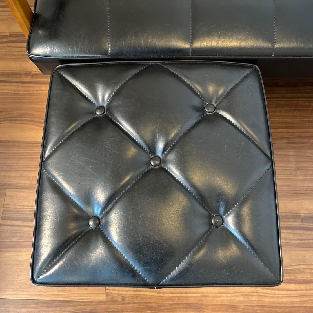 【FSstore】カリモク60kチェア　オットマンのみ 限定カリモク60 Kチェア＆オットマン「モケットブラック」ページ公開