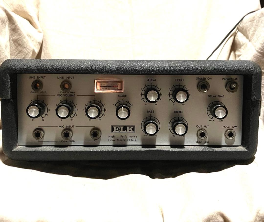ELK エルク　EM 4 テープエコー　ディレイ　ビンテージ　テープ付き ELK エルク EM 4 テープエコー ディレイ ビンテージ テープ付き ELK