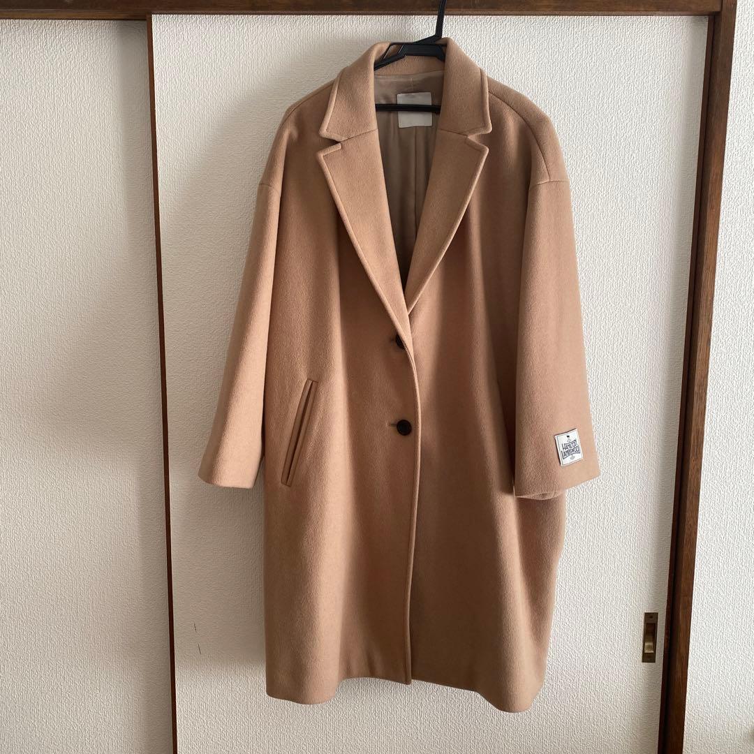 HAMILTON AMBSWOOD ベージュ チェスターコート - メルカリ