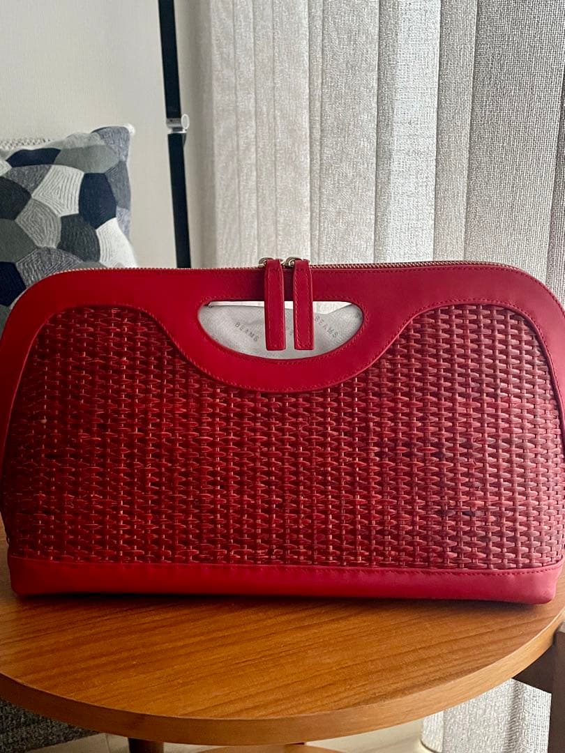 ペリーコ　美品！レザー×藤編み　クラッチ、ハンドバッグ 楽天市場】ペリーコ（バッグ・小物・ブランド雑貨）の通販