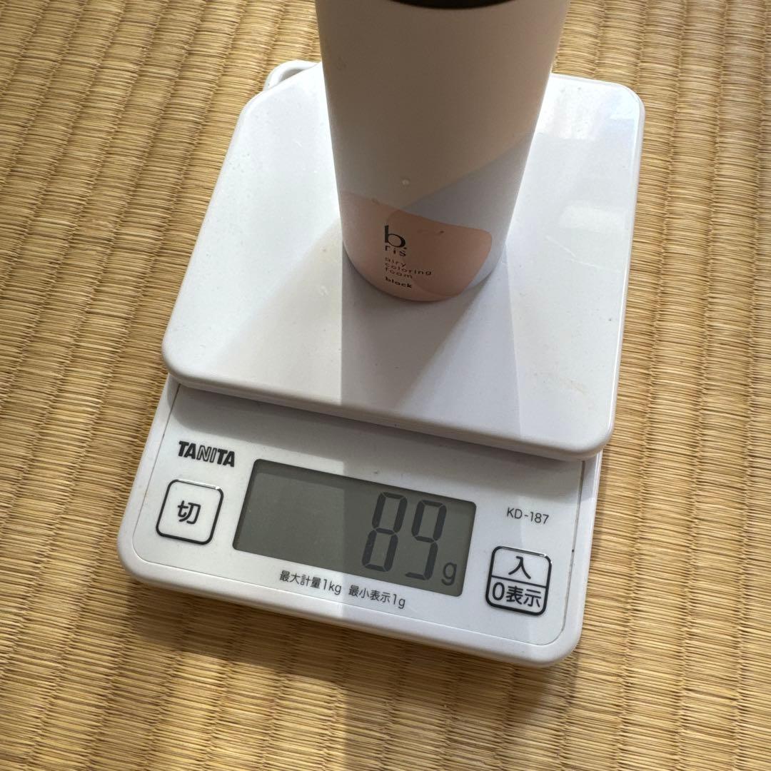 b ris airy coloring foam black 89g - メルカリ