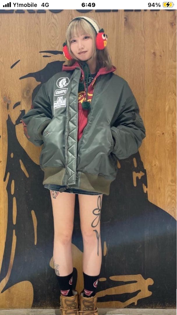 ヒステリックグラマー耳当て - メルカリ