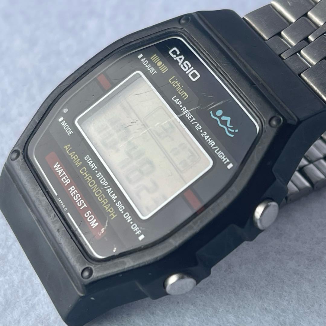 中古】CASIO 152 Wー20 アラームクロノグラフ スイマー - メルカリ
