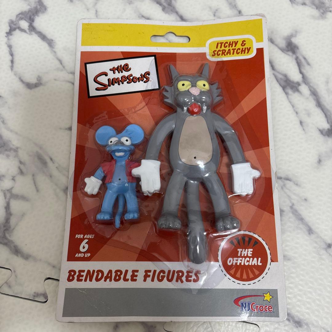 ザ・シンプソンズ イッチー & スクラッチ フィギュア - メルカリ
