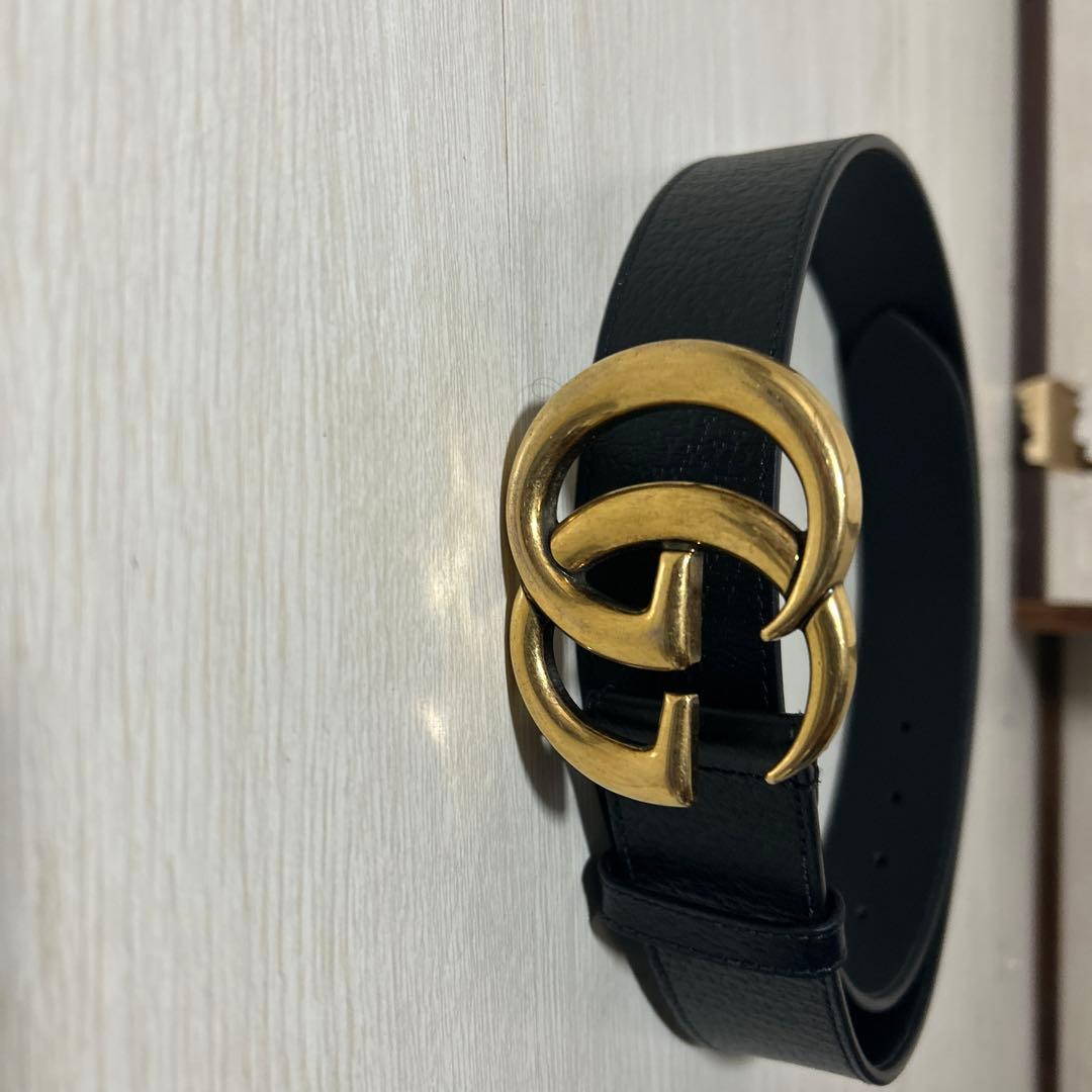 GUCCI レザーベルト ダブルGロゴ 85cm Gucci グッチ ダブルG ベルト - FARFETCH
