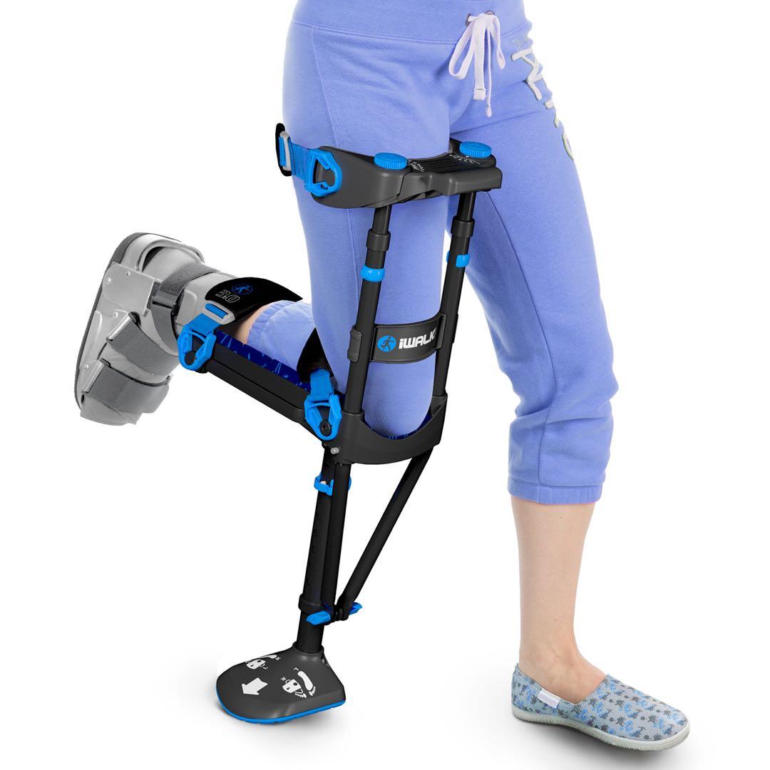 アイウォークフリー (iwalkfree3.0)ハンズフリー 松葉杖 - メルカリ