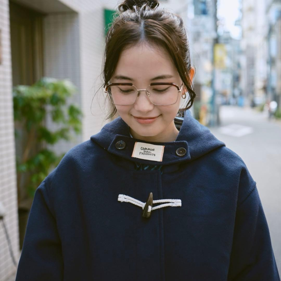 ネイビー ダッフルコート ロング丈 common gull products. - メルカリ