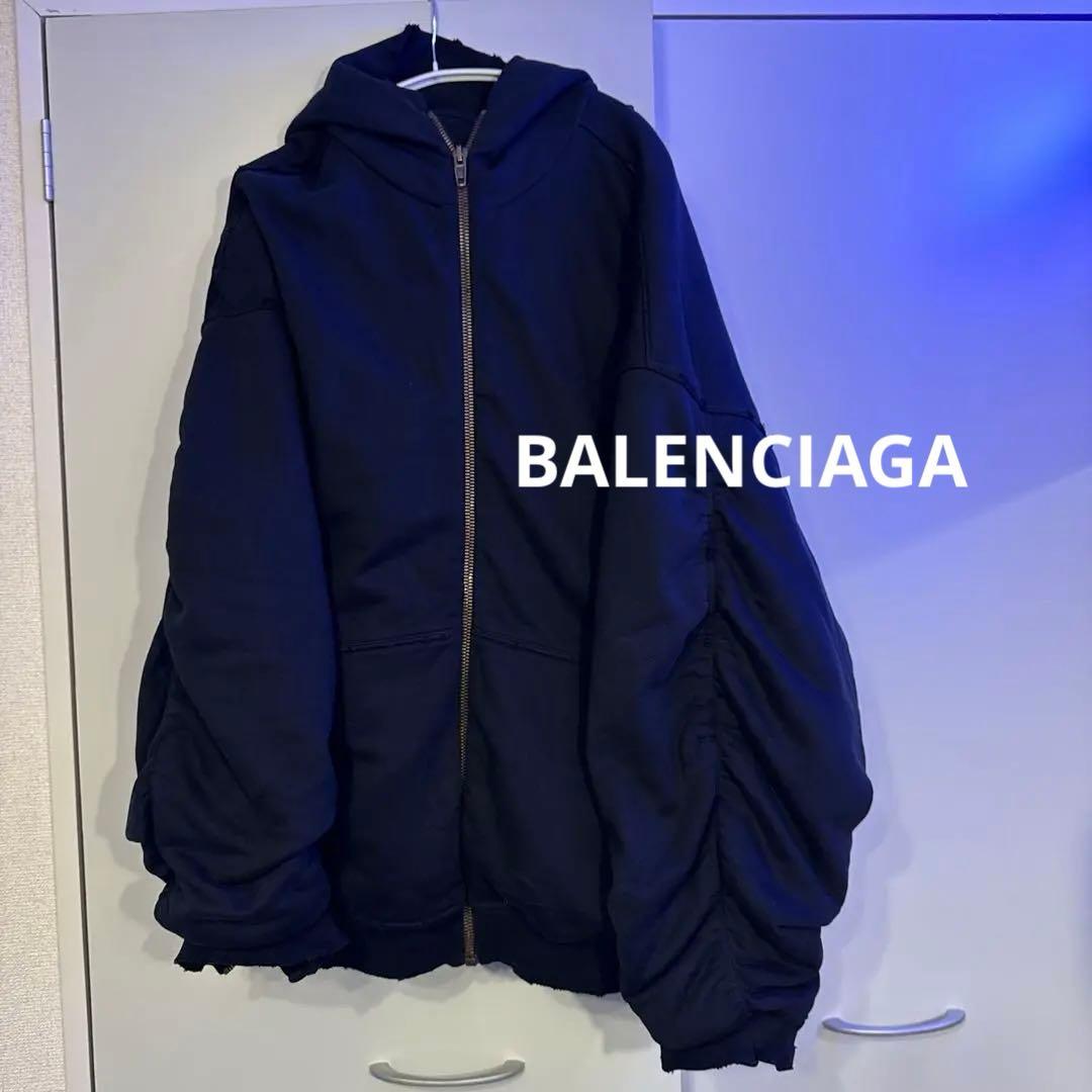 BALENCIAGA sporty B Bomber Hoodie XS - メルカリ