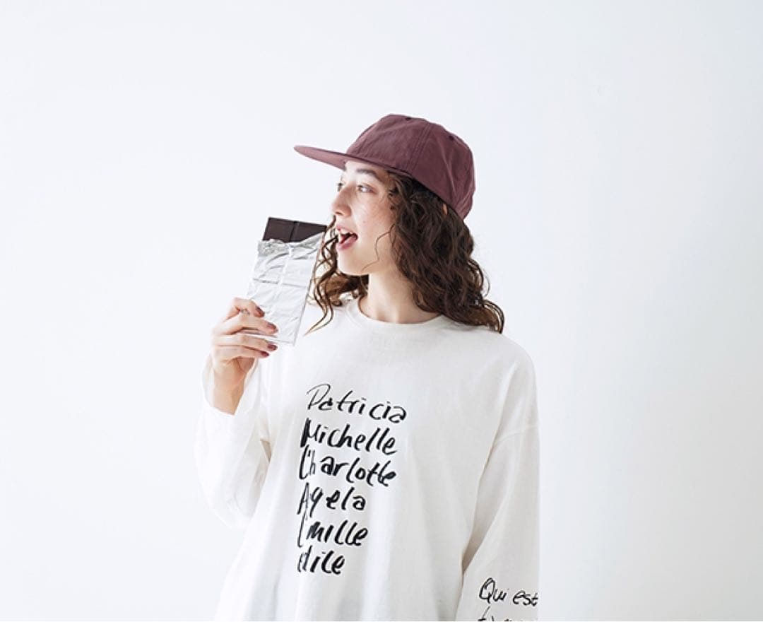 nestrobe It's ME UpcycleLimo ロングスリーブT