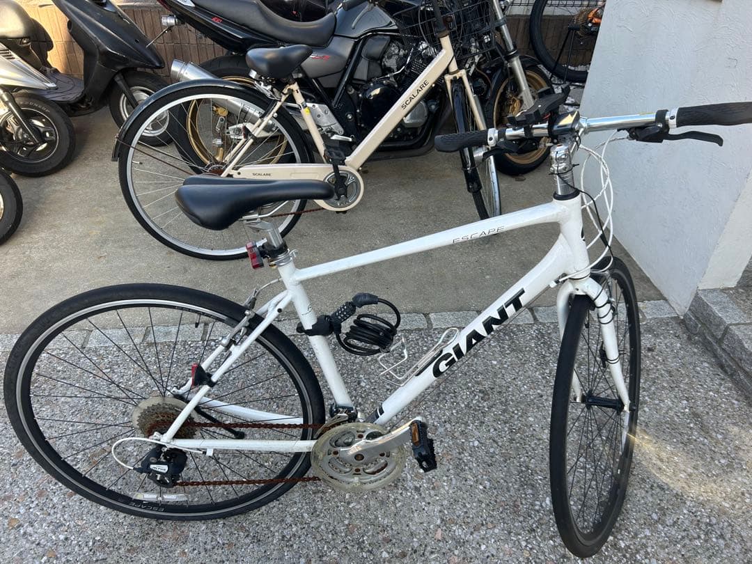 GIANT クロスバイク 7段変速 ホワイトR3Mサイズ GIANT クロスバイク 7段変速 ホワイトR3Mサイズ - メルカリ