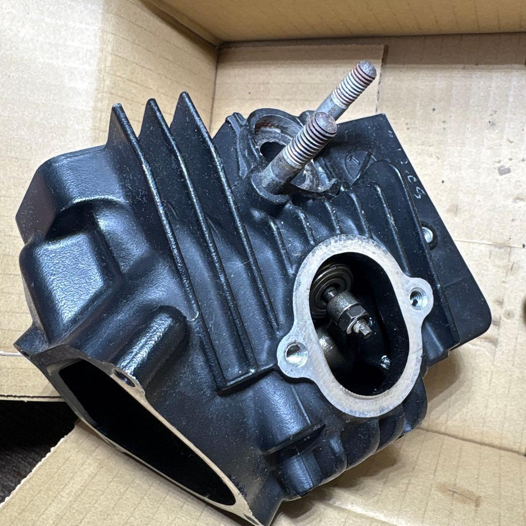 KSR110純正ヘッド KAZE125純正ボアアップシリンダ ピストン - メルカリ
