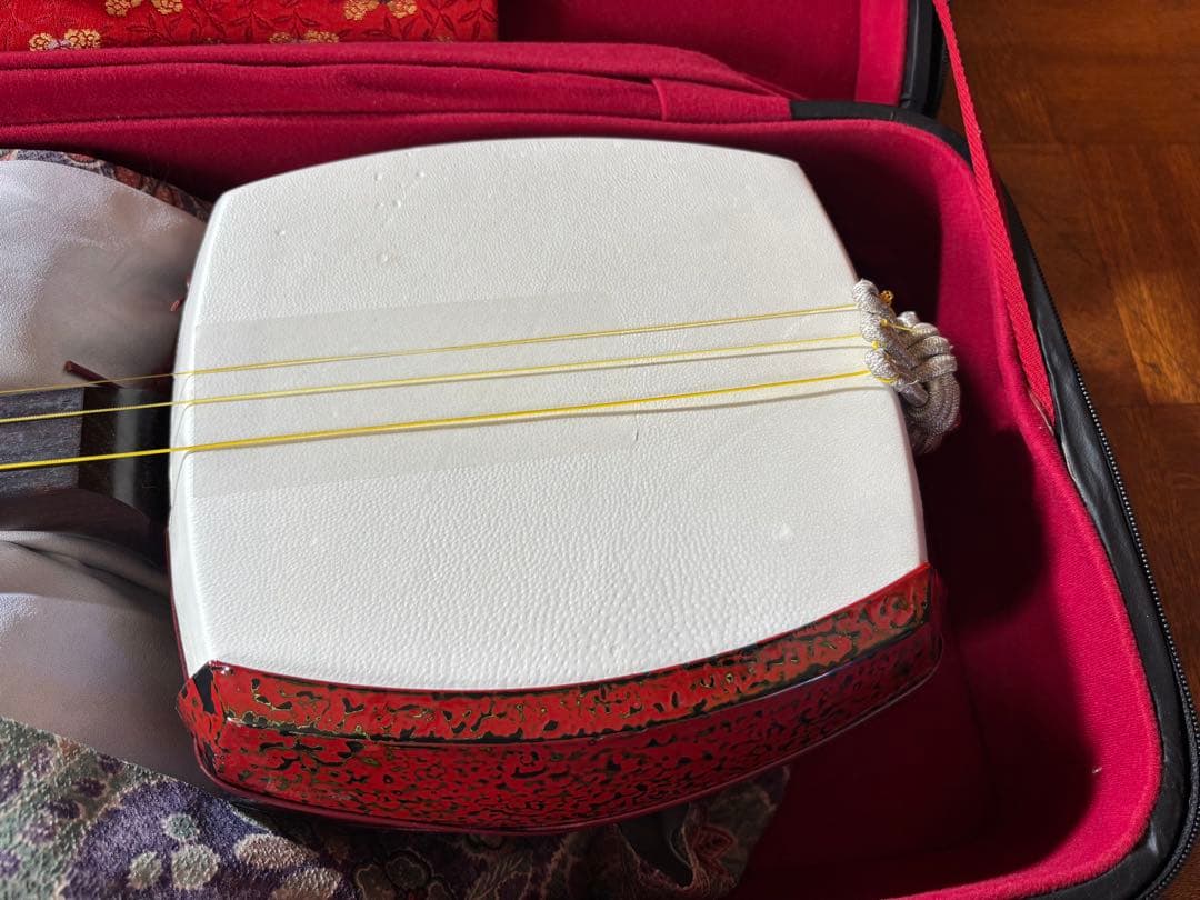 三味線本体 太棹 新品同様三味線の掲載品 太棹(津軽三味線) 三味線店 三萃園