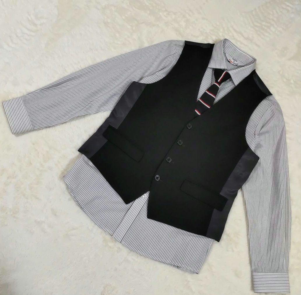 BEAMS✳️COMME CA スーツ5点セット【150/160】黒／卒業式／春 - メルカリ
