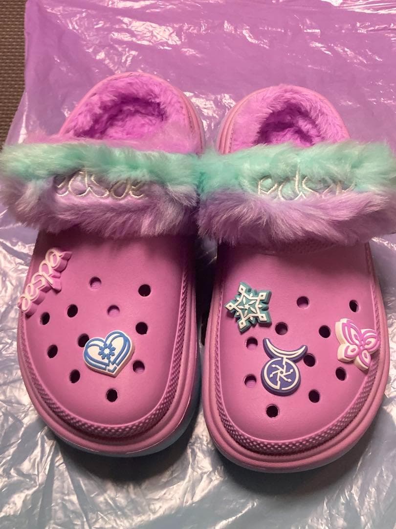 定価14300円】新品 23㎝ aespa×crocs クロックス サンダルa - メルカリ