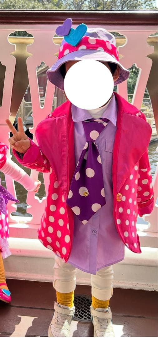 パルパルーザミニーのファンダーランド/ドナルド120ジャケ＋シャツ＋