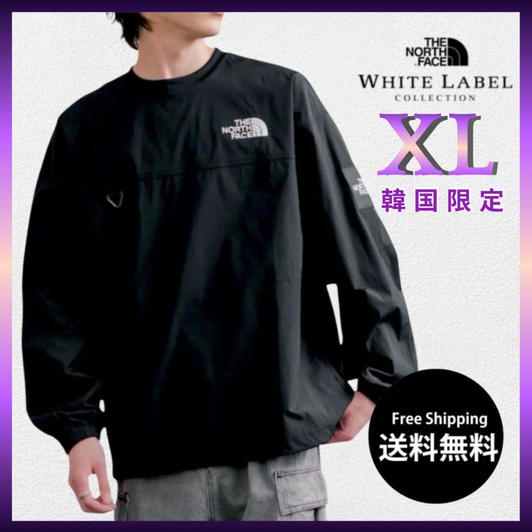 韓国限定 ノースフェイス アルバニー ex クルーネック ブラック - メルカリ