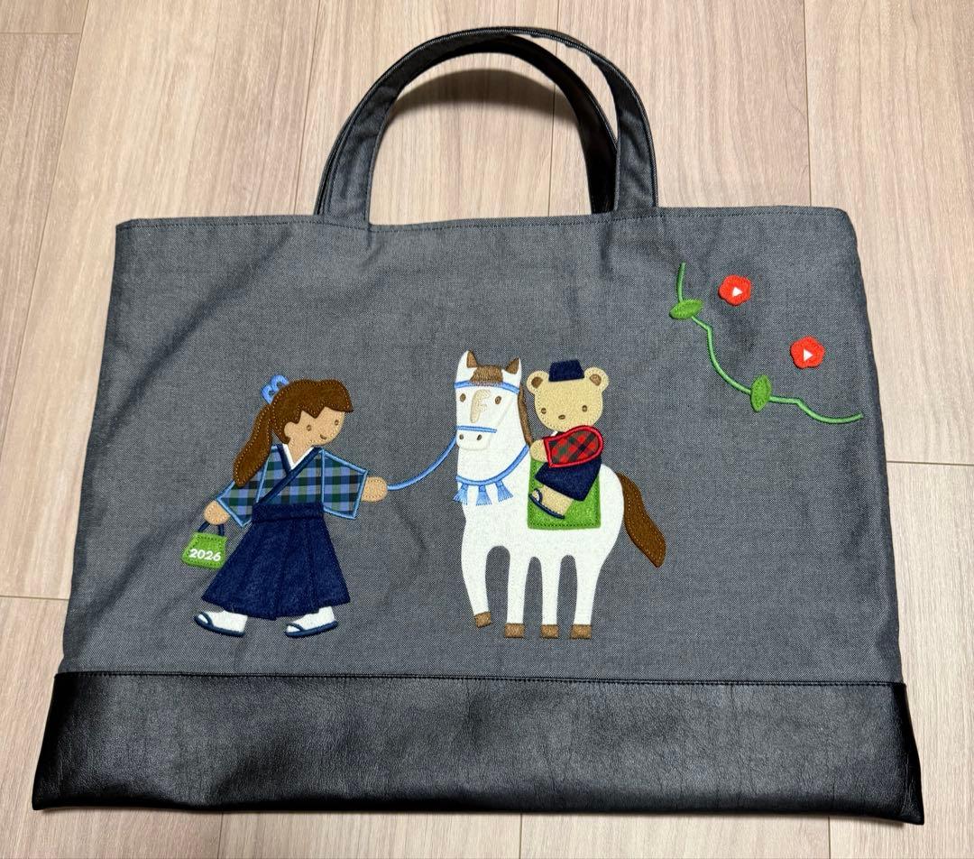 familiar ファミリア 2026年 干支 デニムバッグ 午年 beams - メルカリ