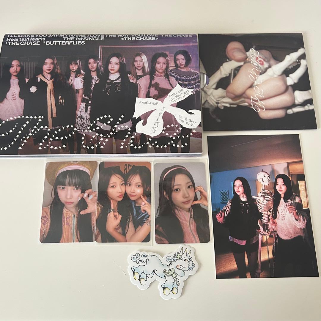 Hearts2Hearts the chase アルバム 開封済み - メルカリ