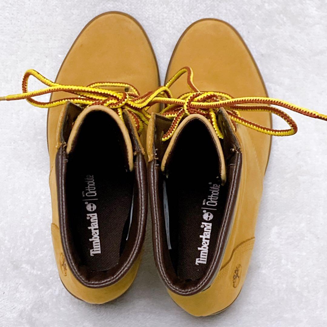 希少 ティンバーランド アリントン 24cm ハイヒール ブーツ グランシー