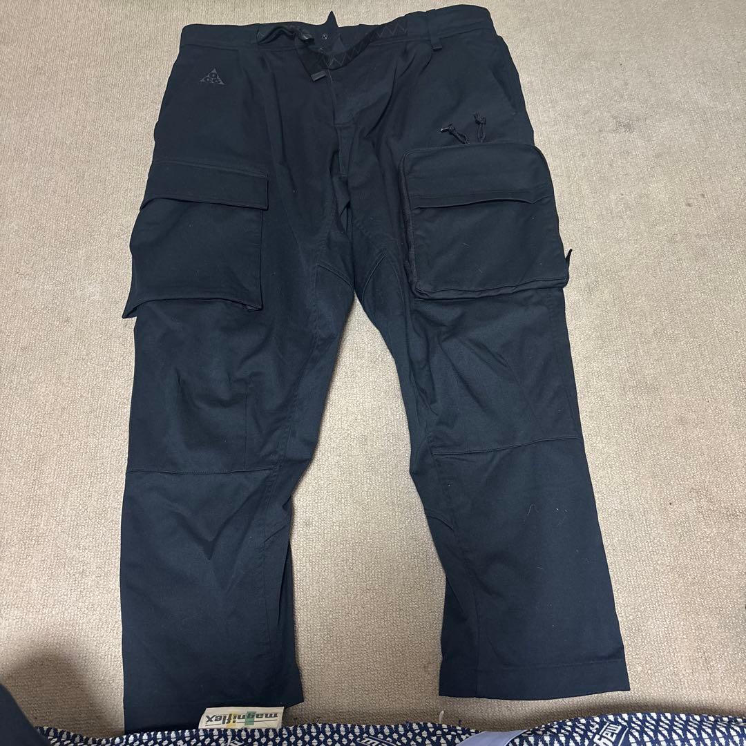 美品一回着用　ACG NIKE カーゴパンツ　ブラック　L 中古・古着通販】NIKE ACG (ナイキエージーシー) デタッチャブルカーゴ