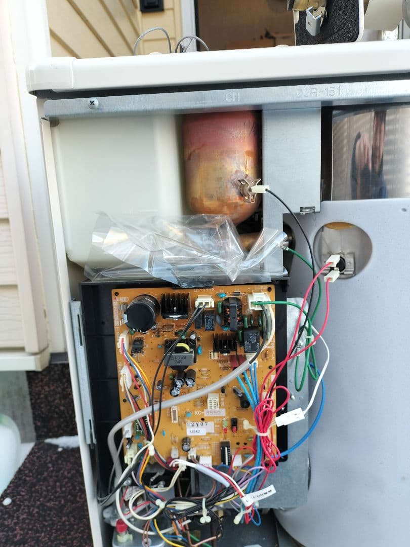 基板、点火プラグ フレームセンサー交換済み暖房ボイラー