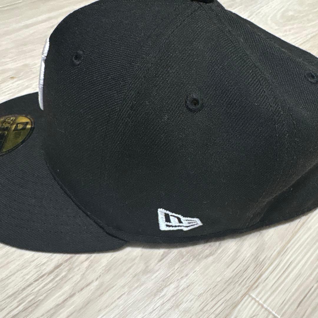 Stussy 59FIFTY ブラック キャップ 7 1/8 - メルカリ
