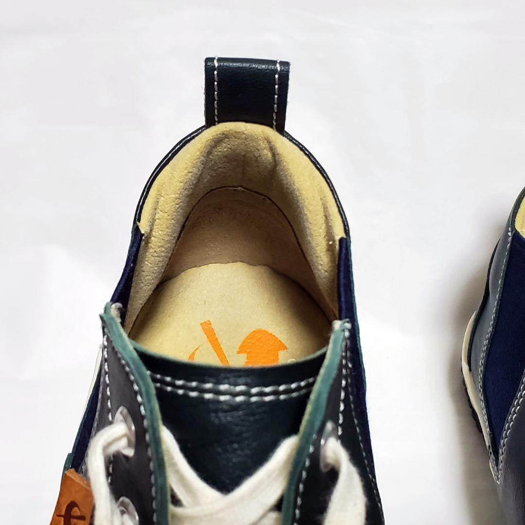 未使用級】スピングルムーブ SPM-442 サイドゴア ダークグリーン L