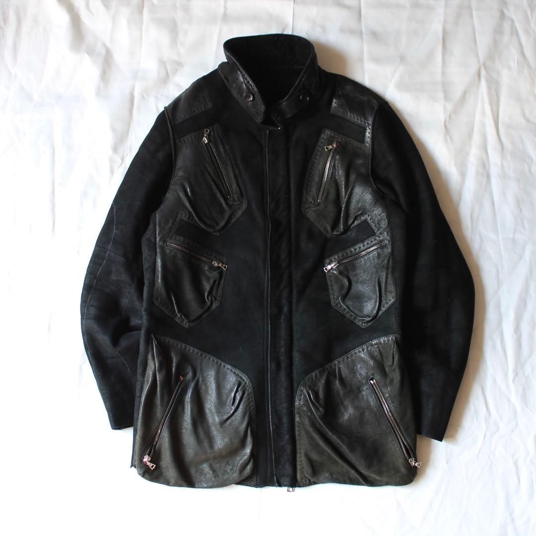 超希少 80s MARITHE FRANCOIS GIRBAUD レザー jkt - メルカリ