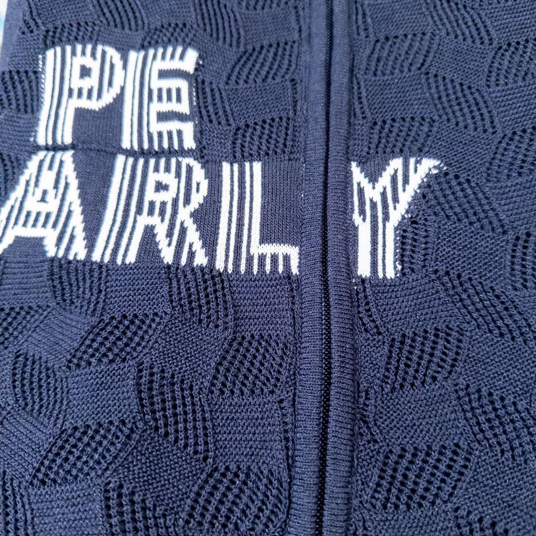 PEARLY GATES 変形チェックスタンドネックベスト レディース - メルカリ