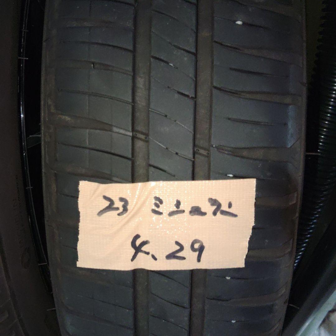 ②《軽四》１４の１００の４半Ｊ４穴　155/65R14　中古２本セット