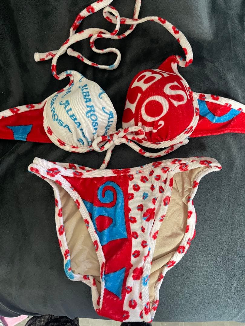 ALBA ROSA 水着 楽天市場】水着 ビキニ レディース ALBA ROSA ペイズリー柄 9M アルバ