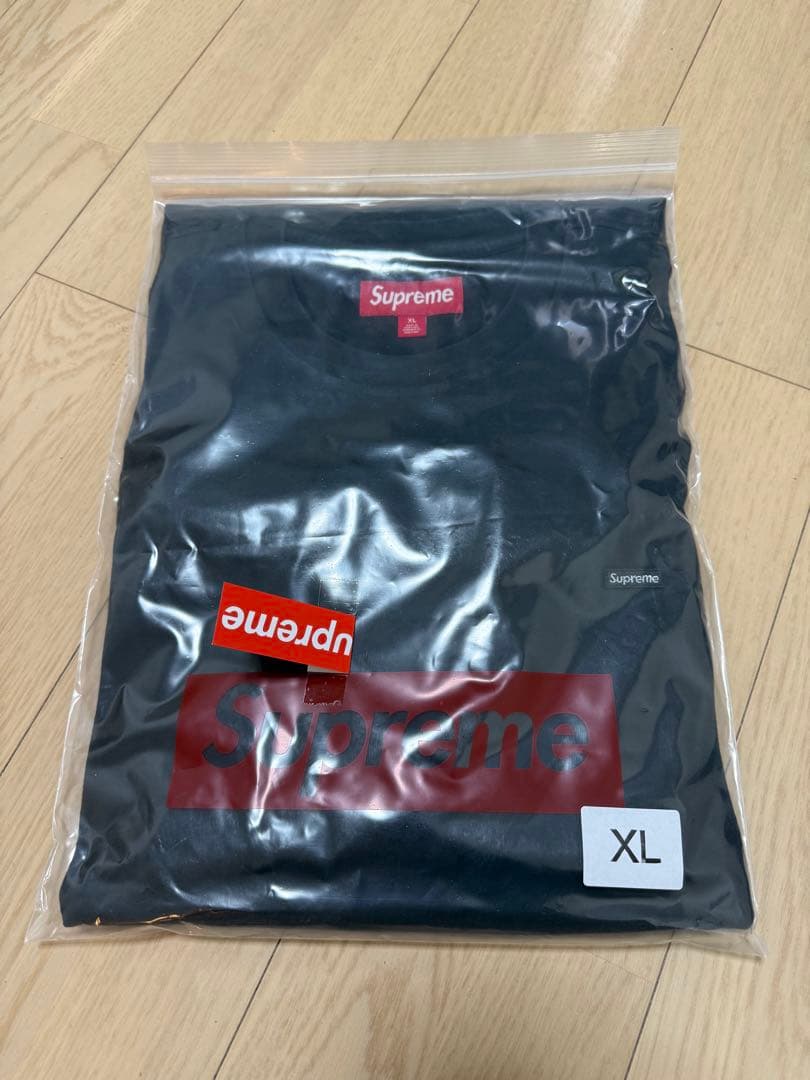 トップス Supreme Small Box L/S Tee \"Black\"