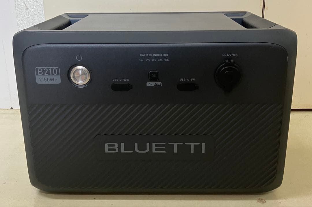 BLUETTI B210 ポータブル電源 2150Wh BLUETTI ポータブル電源 B210拡張バッテリー|2150Wh ブルーティ