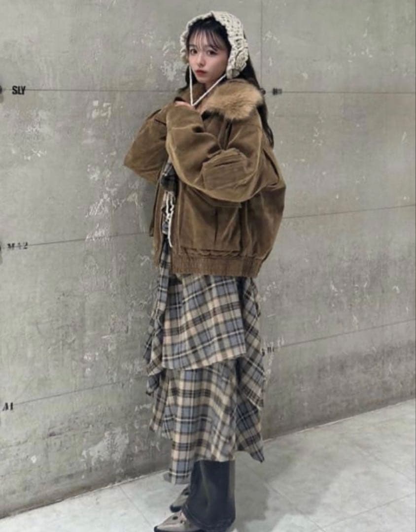 新品 SLY WASHED PUFFER ブルゾン ベージュ アウター スライ - メルカリ