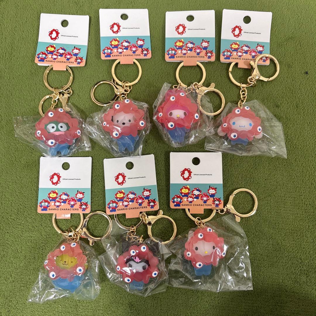 全7種 コンプリート クリア サンリオ ミャクミャク なりきり立体