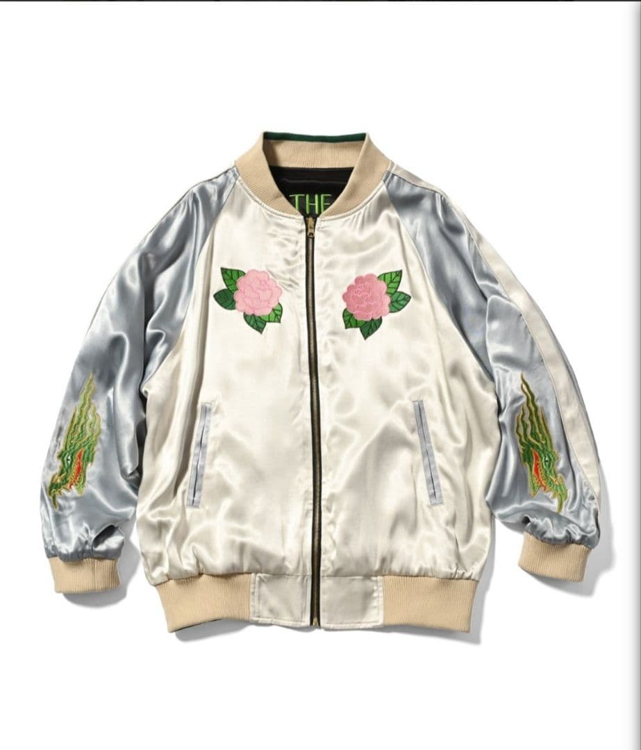 最終価格 ALLY＆DIA リバーシブルスカジャン kj着用Lサイズ 新品未着用