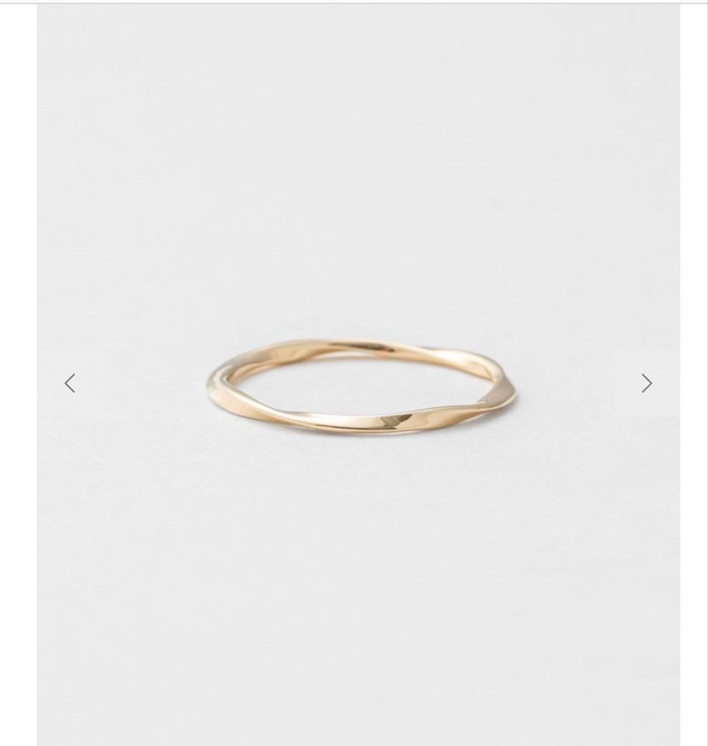 Jouete K10YG ツイスト ピンキーリング K10YG ツイスト ピンキーリング（031303） ｜ women（ウィメンズ