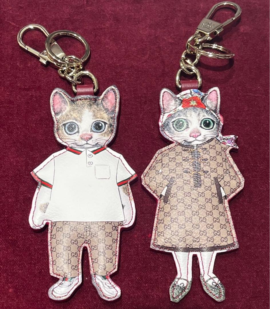 日本限定 ヒグチユウコ GUCCI チャーム ボリス＆ボーセット 正規店購入