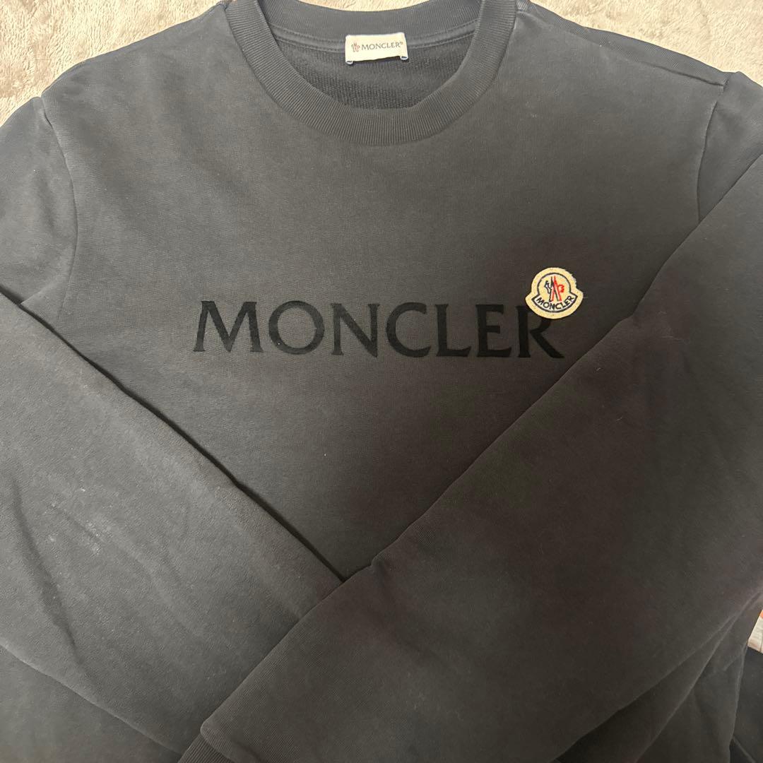 MONCLER モンクレ トレーナー MONCLER (モンクレール) ナイロンコンビ クルーネック トレーナー